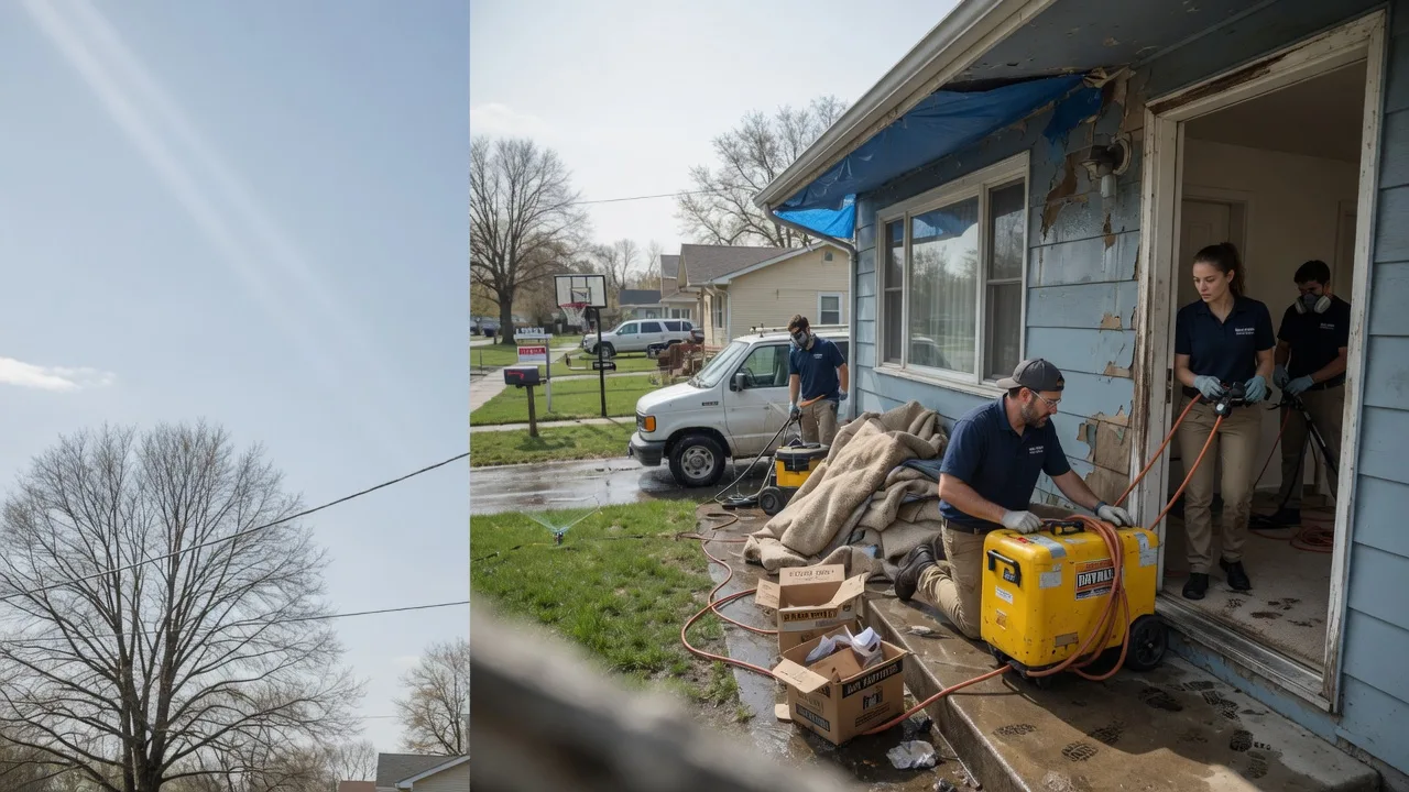 Basement Flood Cleanup in Belcourt, ND near me